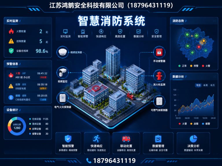 宜宾消防通信指挥展示图